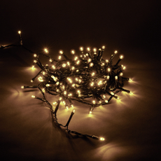 METRO PROFESSIONAL Электрогирлянда нить 100Led теплый белый и холодный белый, 10м