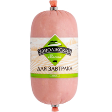 Ветчина Заволжский МК для завтрака вареная ГОСТ, 400г