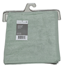 Tarrington House Полотенце зеленое велюр 320 г/м2, 50 х 90см