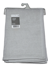 Tarrington House Полотенце серое велюр 320 г/м2, 70 х 140см