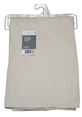 Tarrington House Полотенце бежевое велюр 320 г/м2, 70 х 140см