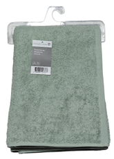 Tarrington House Полотенце хлопок зеленое махровое 500 г/м2, 70 х 140см