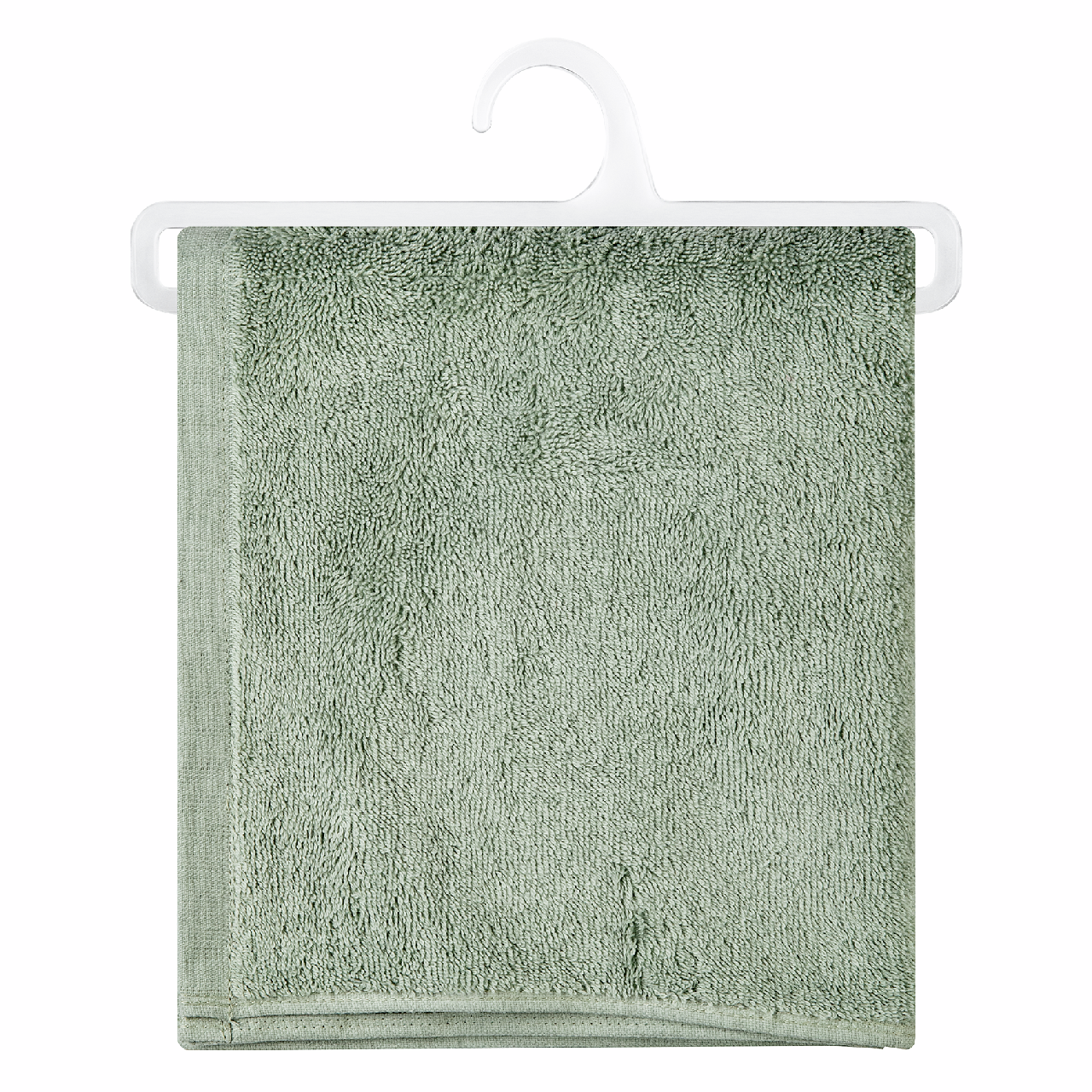 METRO PROFESSIONAL Полотенце махровое зеленое хлопок 600 г/м2, 50 х 90см