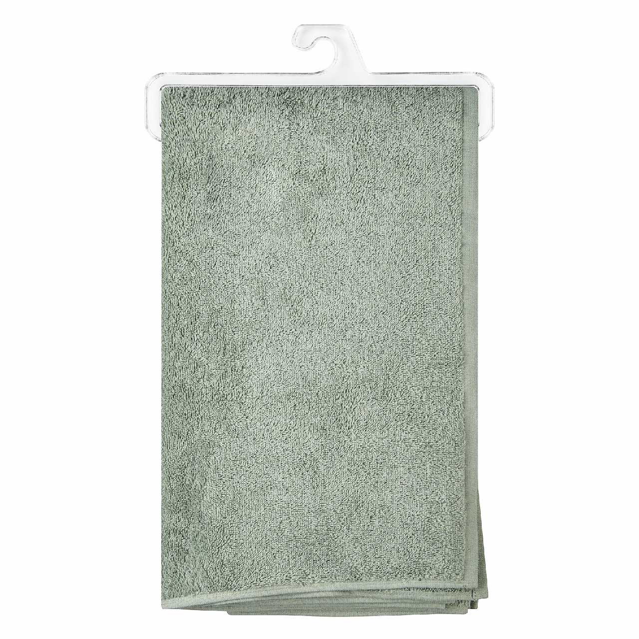 METRO PROFESSIONAL Полотенце махровое зеленое хлопок 600 г/м2, 90 х 150см