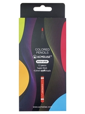Набор цветных карандашей Acmeliae Blackwood Artmate супермягкие грифель 4мм, 12 цветов