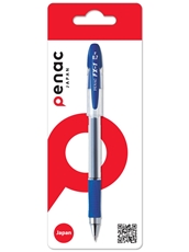 Ручка гелевая Penac FX-1 0.35мм синяя, 1 шт