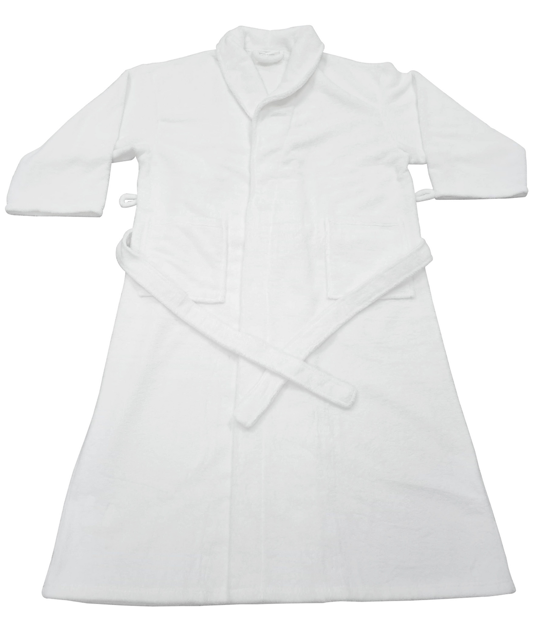 Tarrington House Халат махровый хлопковый плотность ткани 380 г/м2 белый, р. L-XL