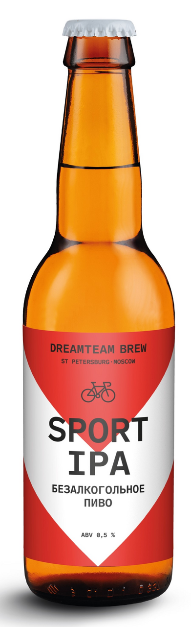 Пиво Dreamteam Brew Sport IPA безалкогольное, 0.33л купить по выгодной ...