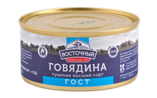 Говядина тушеная Восточный высший сорт ГОСТ, 325г