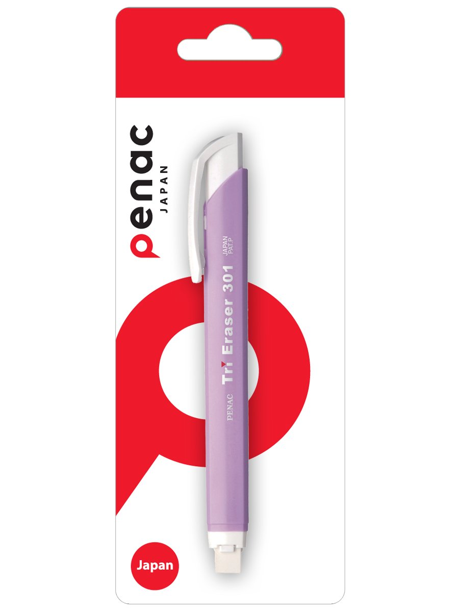 Изображение товара Ластик Penac Tri Eraser фиолетовый