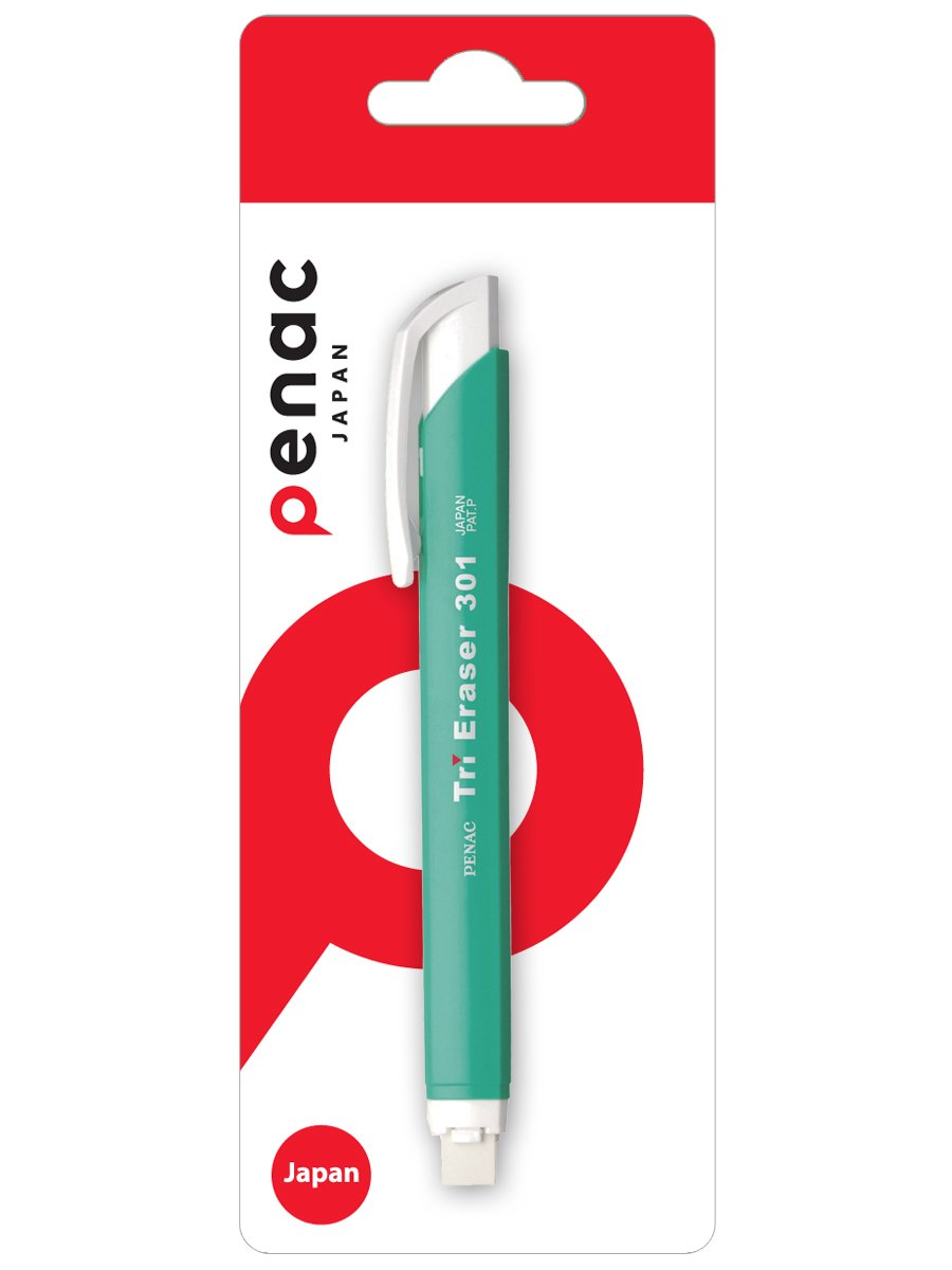 Изображение товара Ластик Penac Tri Eraser зеленый