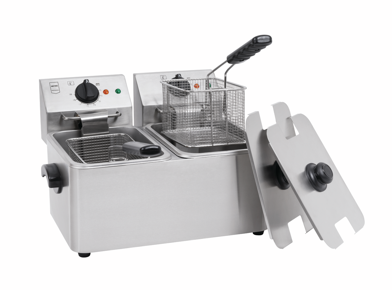 METRO PROFESSIONAL Фритюрница двойная GDF 3024, 4 + 4л