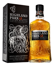 Виски шотландский Highland Park 12 лет в подарочной упаковке, 0.7л