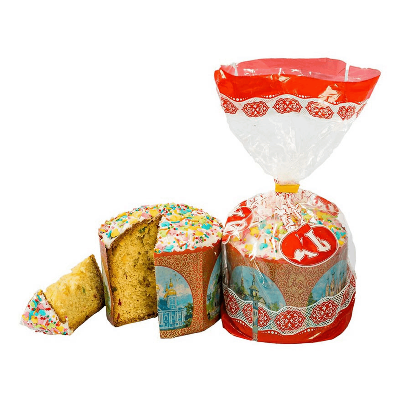 Кулич Русский хлеб Праздничный с цукатами, 150г