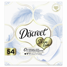 Прокладки ежедневные Discreet Skin Love Multiform Trio, 54шт