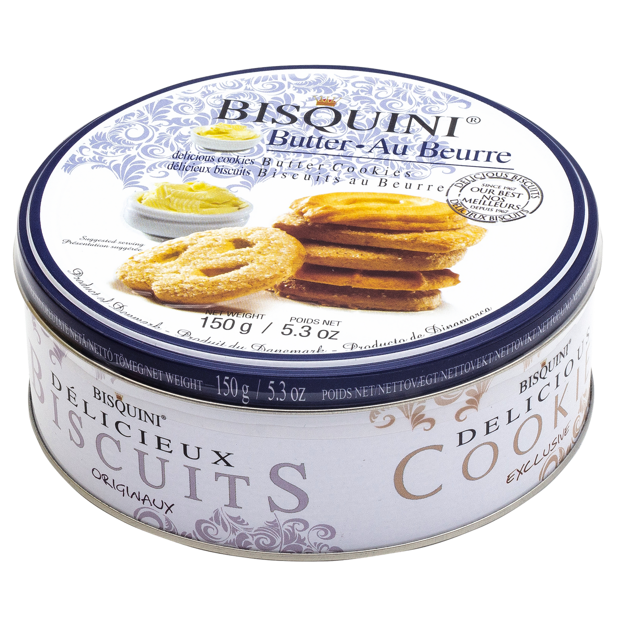 Печенье сливочное Bisquini, 150г