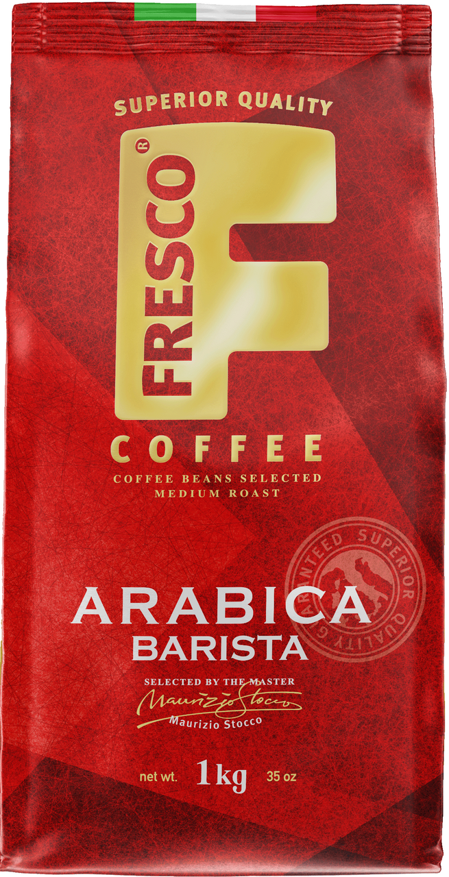 Изображение товара Кофе Fresco Arabica Barista в зернах 1 кг оригинальный купаж
