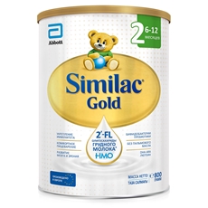 Молочная смесь Similac Gold 2 от 6 до 12 месяцев, 800г