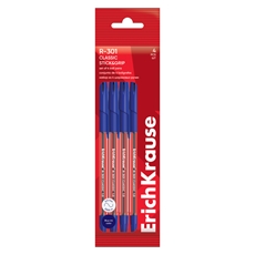 Ручка шариковая Erich Krause Stick&Grip Classic 1.0 R-301, 4шт