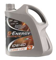 Масло моторное G-Energy Synthetic Long Life 10W-40, 4л