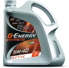 Масло моторное G-Energy Synthetic Active 5W-40, 4л