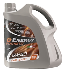Масло моторное G-Energy Synthetic Far East 5W-30, 4л