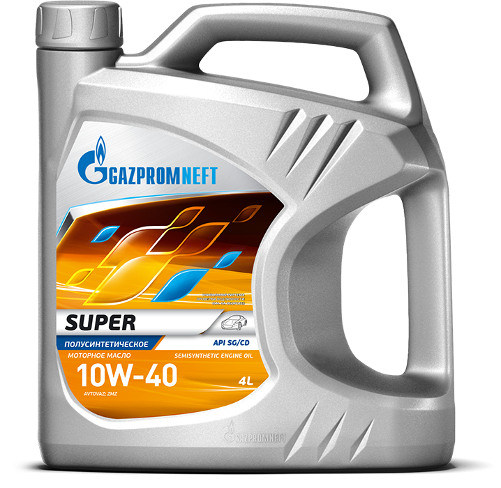 Масло моторное Gazpromneft Super 10W-40, 4л