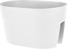 Ящик балконный Ingreen Villa de fiori Белоснежный жасмин двусторонний, 12л