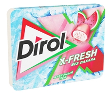 Резинка жевательная Dirol X-Fresh Арбуз, 16г