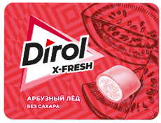 Жевательная резинка Dirol X-Fresh Арбуз, 16г