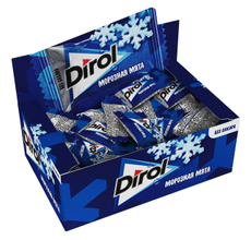 Жевательная резинка Dirol Морозная мята, 272г