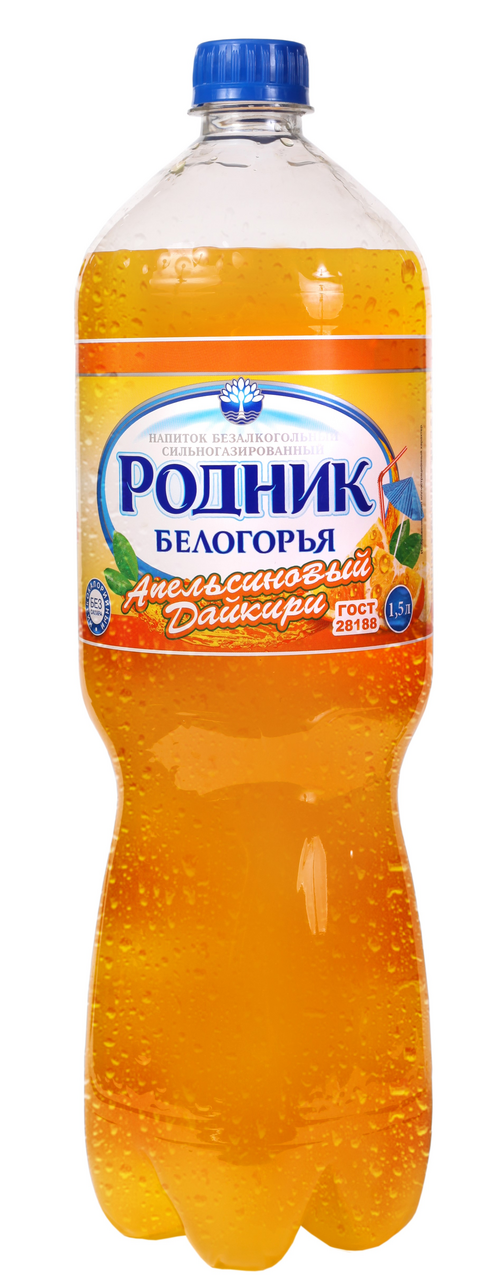 Напиток Родник Белогорья Апельсиновый Дайкири газированный, 1.5л