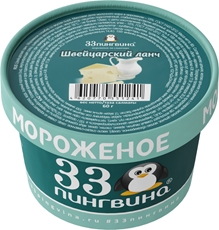 Мороженое 33 Пингвина Швейцарский ланч, 60г