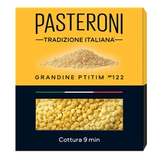 Макароны Pasteroni Grandine Ptitim №122, 400г