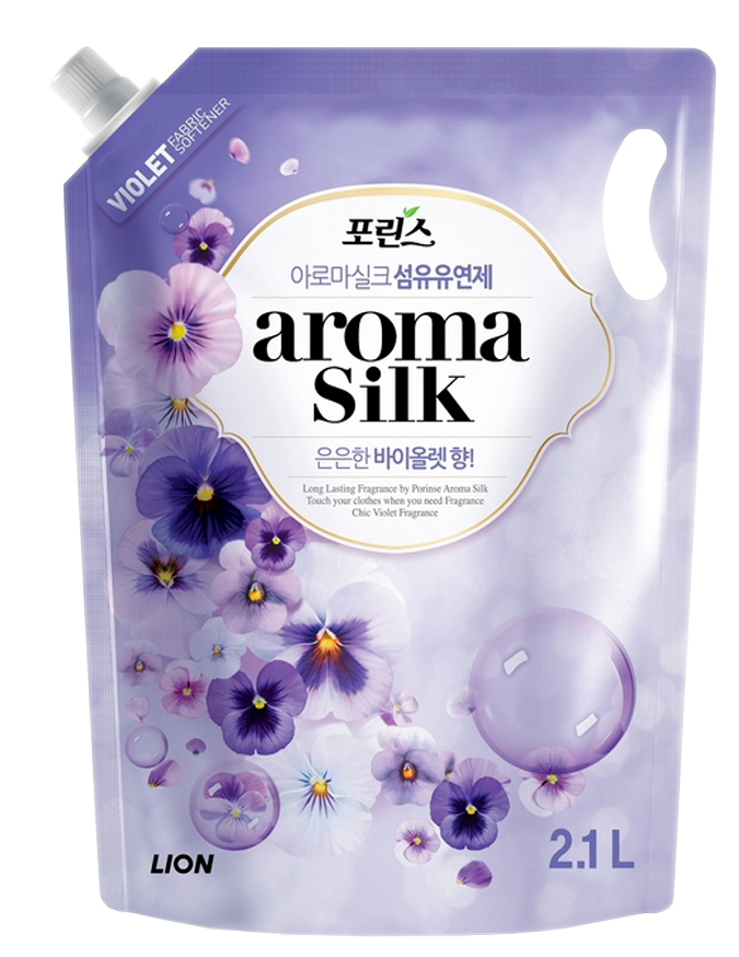 Кондиционер для белья Lion Aroma Silk с ароматом Фиалки, 2.1л купить с ...