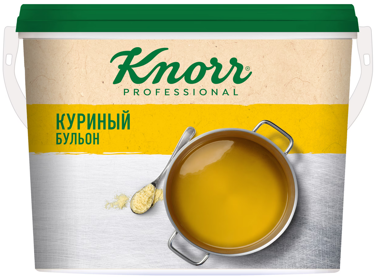 Куриный бульон Knorr Professional Настоящий, 1.7кг купить с доставкой на дом,  цены в интернет-магазине