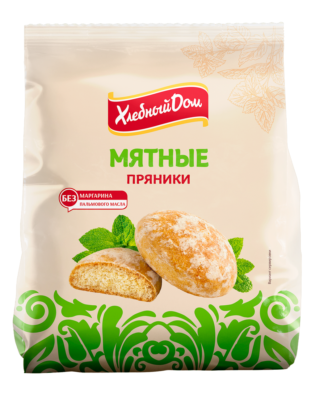 Пряники Хлебный дом Мятные узоры, 300г купить с доставкой на дом, цены в  интернет-магазине