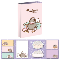 Набор стикеров Pusheen для записей 8 дизайнов, 20 листов