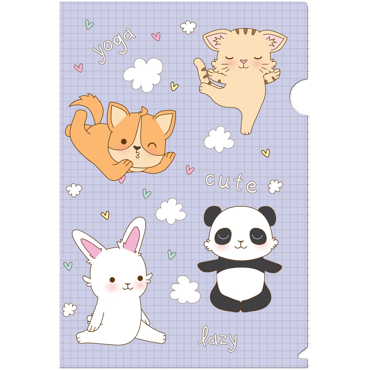 Папка-уголок Colorio COHB-JS-PLB-LS15 А4 в ассортименте