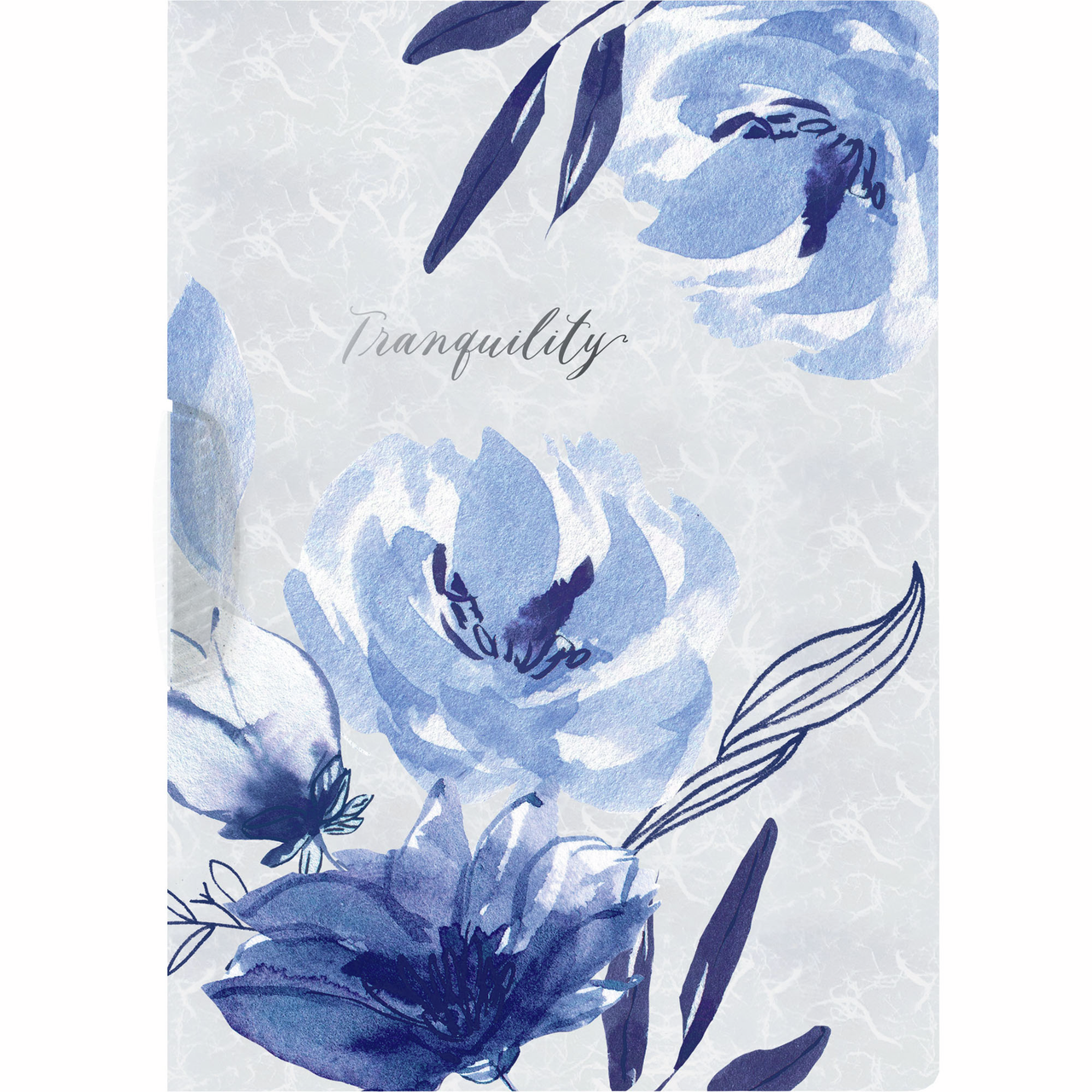 Папка Colorio Цветы с зажимом А4