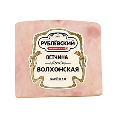 Ветчина Рублевский Волхонская из свинины вареная, 350г