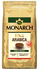 Кофе Monarch Gold Arabica жареный зерновой, 200г