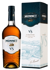 Коньяк Monnet VS в подарочной упаковке, 0.5л