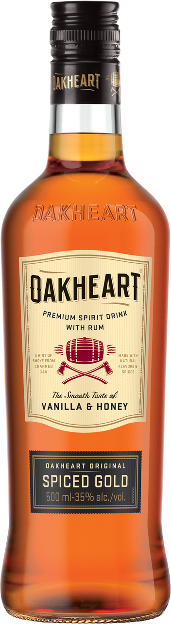 Коктейль ромовый OakHeart Original Spice Gold, 0.5л купить по выгодной ...