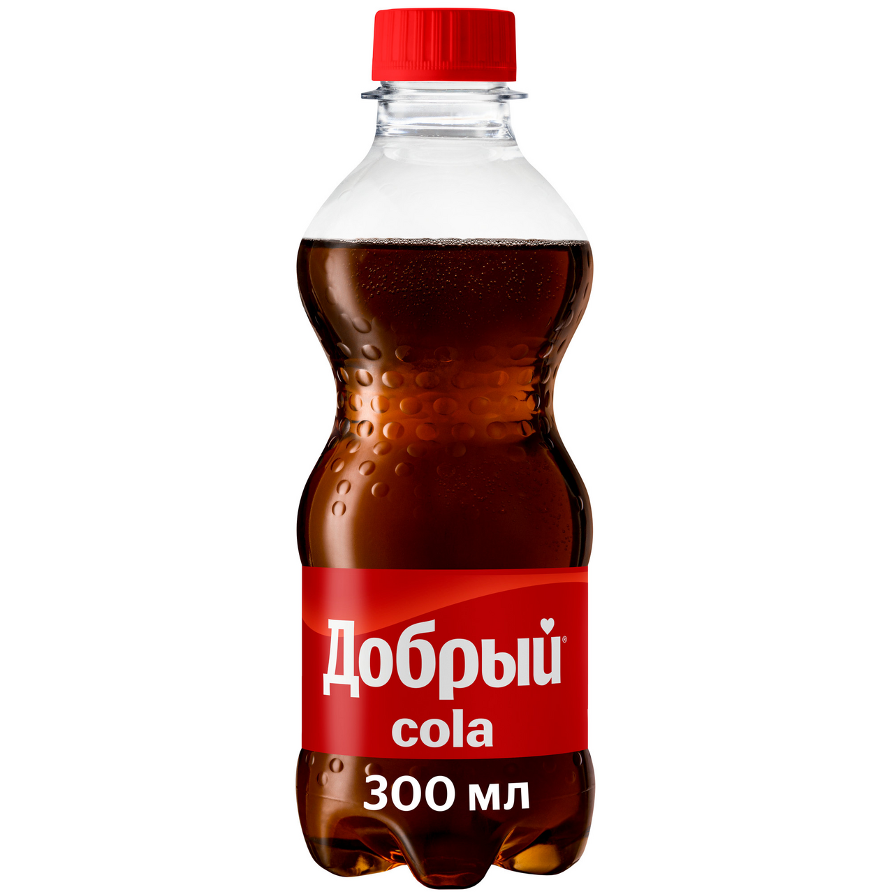 Изображение товара Газированный напиток Добрый Кола 300 мл сильногазированный освежающий напиток