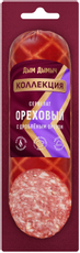 Колбаса Дым Дымыч сервелат ореховый варено-копченый, 290г