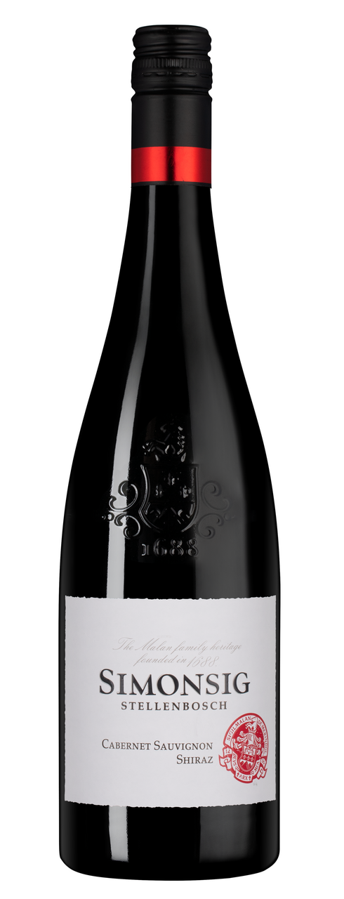 Изображение товара Красное сухое вино Simonsig Cabernet Sauvignon-Shiraz 0.75л ЮАР