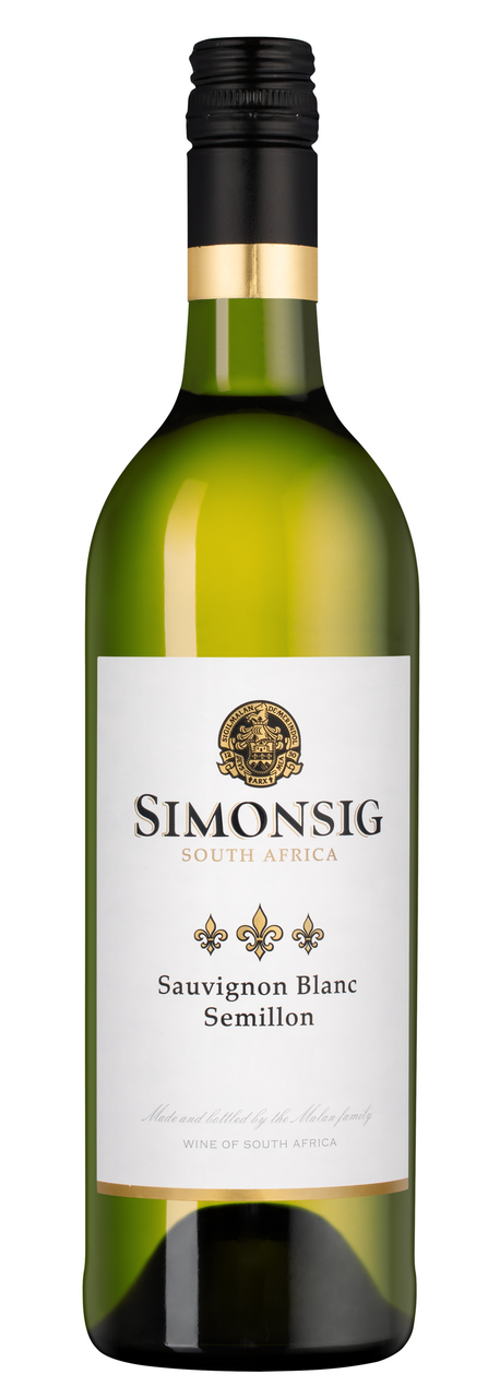 Изображение товара Вино Simonsig Sauvignon Blanc-Semillon белое сухое 0.75л