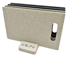 Tarrington House Набор разделочных досок с подставкой, 4шт