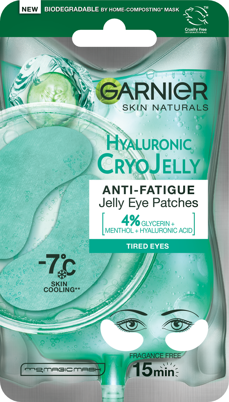 Изображение товара Маска для лица тканевая Garnier Эксперт + Крио-гель, 27г
